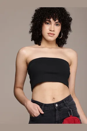 Roadster The Life Co. Ribbed Crop Tube Top