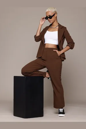 Roadster Open Front Blazer With Trouser Co-Ords