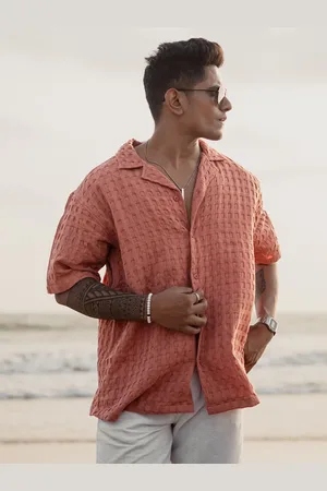 Powerlook Men Opaque Checked Casual Shirt