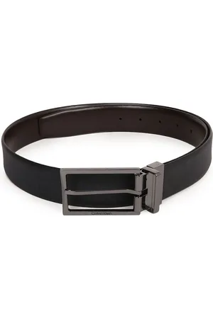 Calvin Klein Men Tang Solid Leather Belt