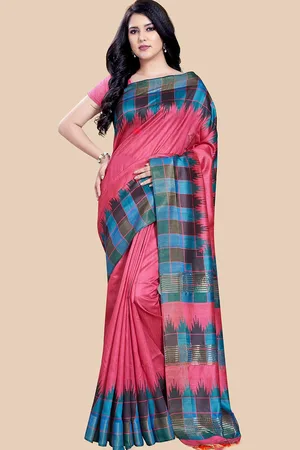 Rani Saahiba Saree with Blouse Piece