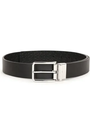 Calvin Klein Men Solid Tang Closure Belt
