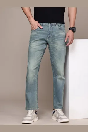 WROGN Men Relaxed Fit Heavy Fade Stretchable Jeans