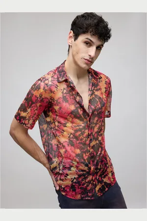 FREAKINS Men Floral Spread Collar Printed Casual Shirt