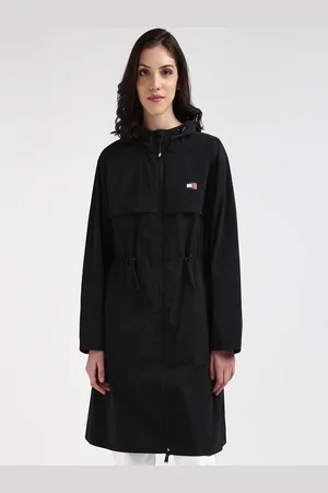 Tommy Hilfiger Hooded Long Sleeves Longline Parka Jacket