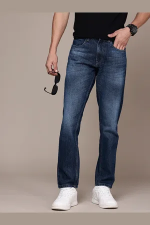 WROGN Men Relaxed Fit Light Fade Pure Cotton Jeans