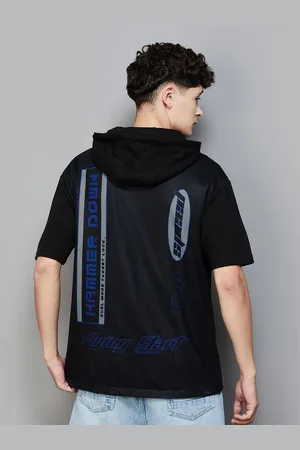 Bossini Men Hooded Pockets T-shirt