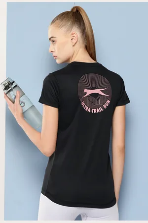 Slazenger Women Brand Logo Printed T-shirt