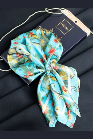 PELUCHE Men TuskTales Pocket Square