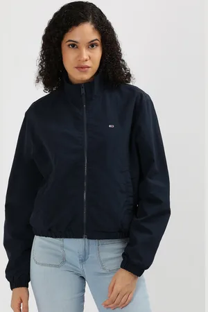 Tommy Hilfiger Women Solid Open Front Jacket