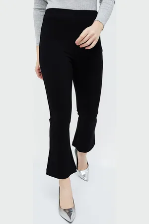 Lifestyle Women Regular Fit Bootcut Trousers