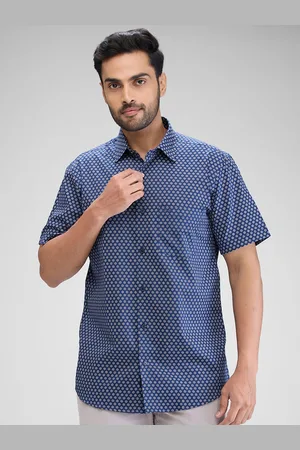 ColorPlus Men Opaque Printed Casual Shirt