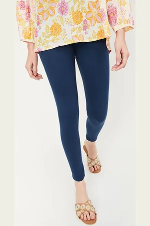 Max Collection Women Solid Ankle-Length Leggings
