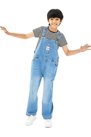 OLELÉ Boys Vanila Cotton Dungaree