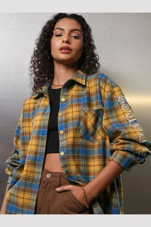 Tokyo Talkies Women Textured Overshirt
