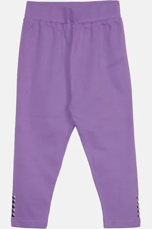 KiddoPanti Girls Capri Length Leggings