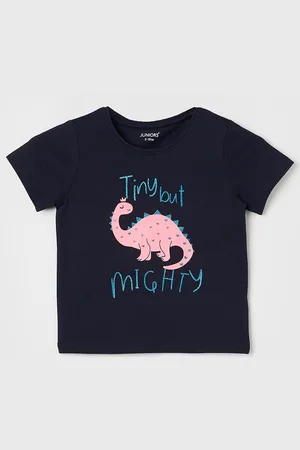 Lifestyle Girls Typography Printed Round Neck Cotton T-shirt