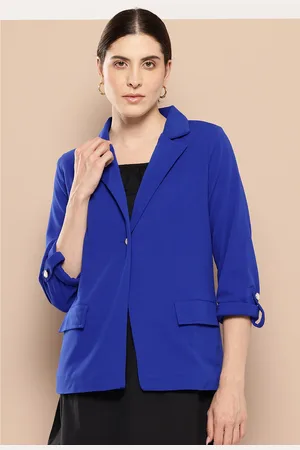 Chemistry Notched Lapel Regular Fit Single Breasted Blazer