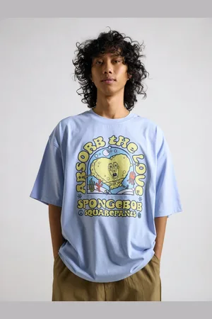 THE CLOTHING FACTORY Men Typography Printed Raw Edge T-shirt