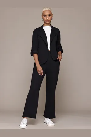 Roadster Open Front Blazer With Trouser Co-Ords