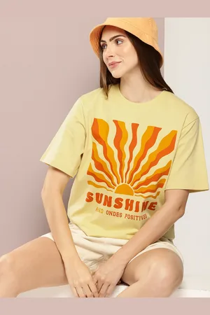 Dillinger Women Graphic Printed Oversized T-shirt