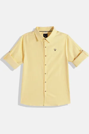 Allen Solly Boys Sports Fit Pure Cotton Casual Shirt