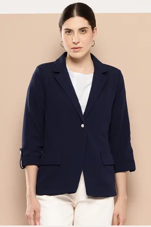 Chemistry Notched Lapel Regular Fit Single Breasted Blazer