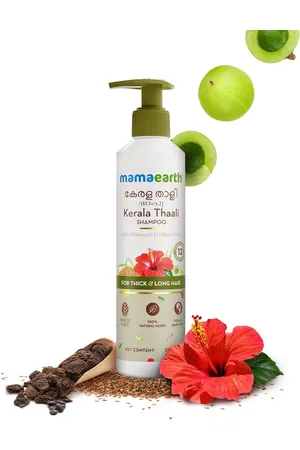 Mamaearth Kerala Thaali Shampoo With Hibiscus Shikakai Amla & Flaxseeds - 250 ml