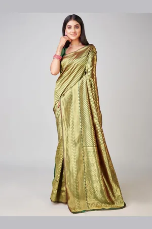 Varanga Woven Design Zari Banarasi Saree
