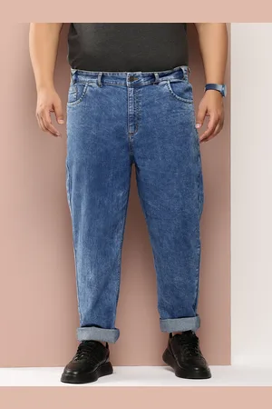 Sztori Men Plus Size Relaxed Fit Stretchable Jeans