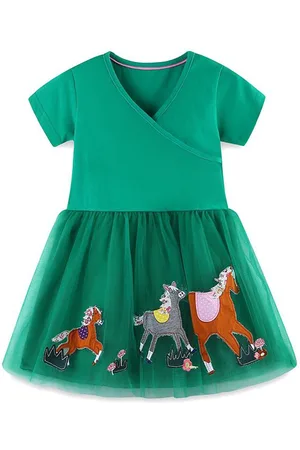 Stylecast Girls Patchwork Fit & Flare Dress