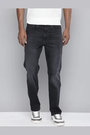 Aeropostale Men Relaxed Fit Heavy Fade Stretchable Jeans