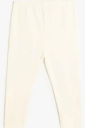 Koton Girls Ankle-Length Leggings