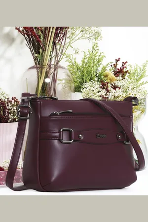EXOTIC PU Structured Handheld Bag