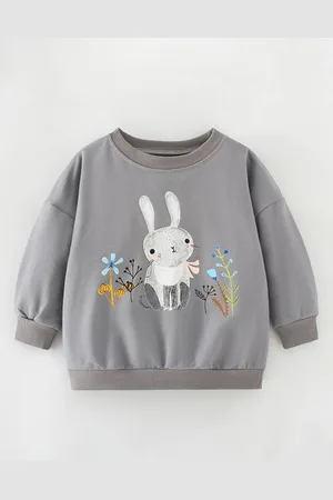 Stylecast Girls Printed Round Neck Cotton T-shirt