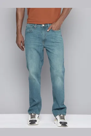 Aeropostale Men Relaxed Fit Heavy Fade Stretchable Jeans
