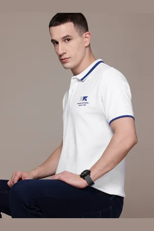 Nautica Men Polo Collar Pure Cotton T-shirt