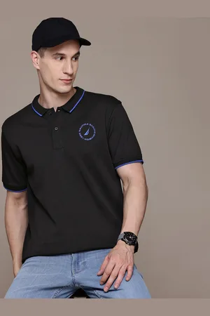 Nautica Polo Collar Pure Cotton T-shirt
