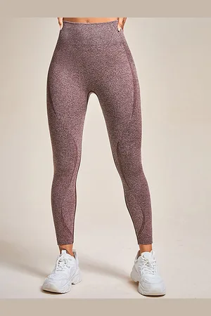 LULU & SKY Women Printed High-Rise Ankle-Length Tights