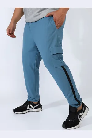 Instafab Men Mid Rise Relaxed Fit Cargo Track Pants