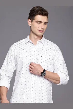 Allen Solly Men Floral Printed Sport Fit Pure Cotton Casual Shirt