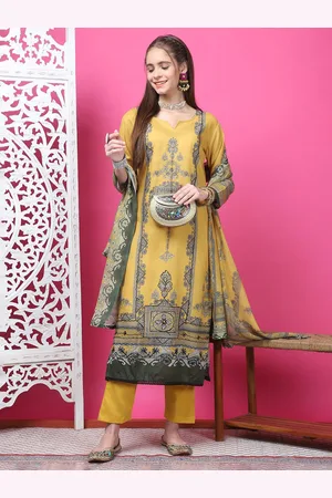Stylee Lifestyle Ethnic Motifs Printed Unstitched Dress Material