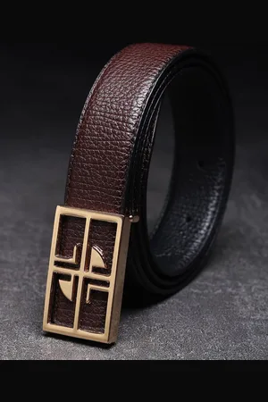 Winsome Deal Men Textured Formal Belt