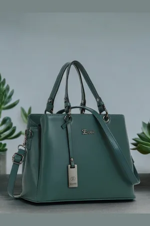 EXOTIC PU Structured Handheld Bag with Tasselled