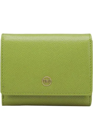 Da Milano Women Textured Leather Three Fold Wallet