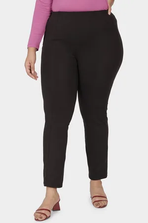 BlissClub Women Smart Straight Fit High-Rise Trousers