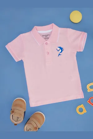 Pantaloons Boys Polo Collar Graphic Printed T-shirt