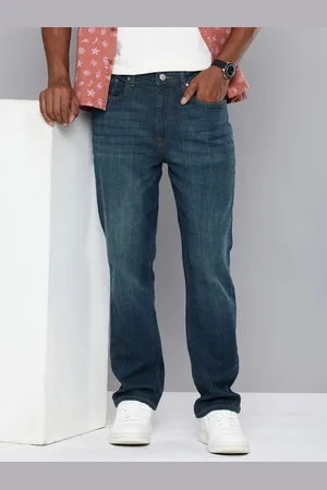 Aeropostale Men Relaxed Fit Light Fade Stretchable Jeans