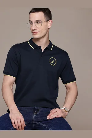 Nautica Polo Collar Pure Cotton T-shirt