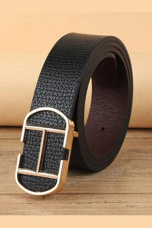 Winsome Deal Men Textured Formal Belt